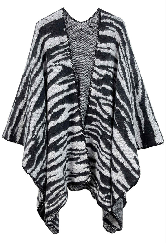 Zebra Poncho
