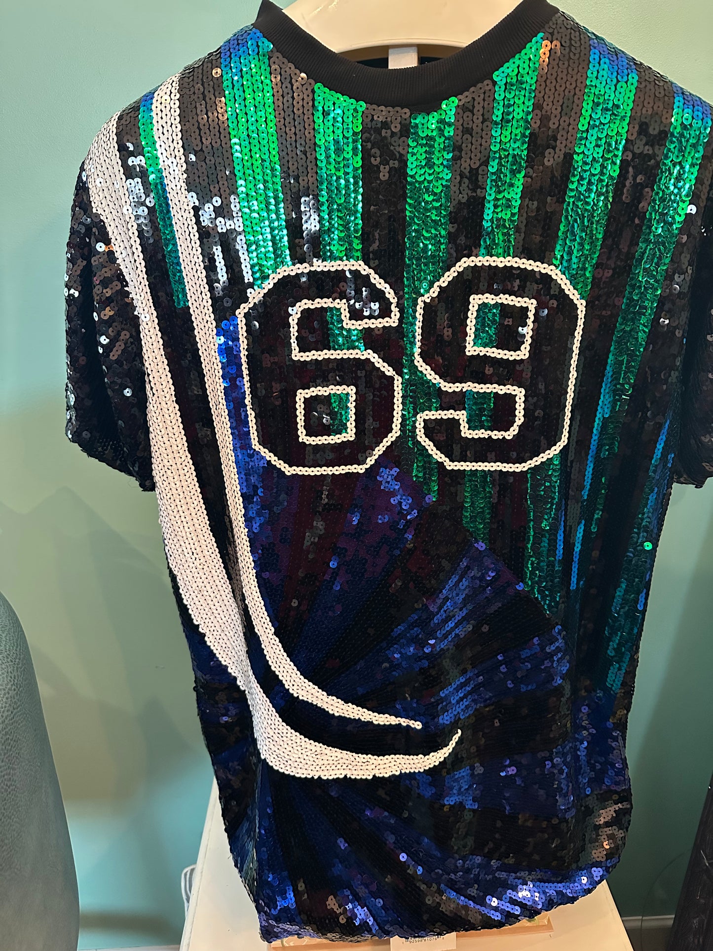 Sequin top