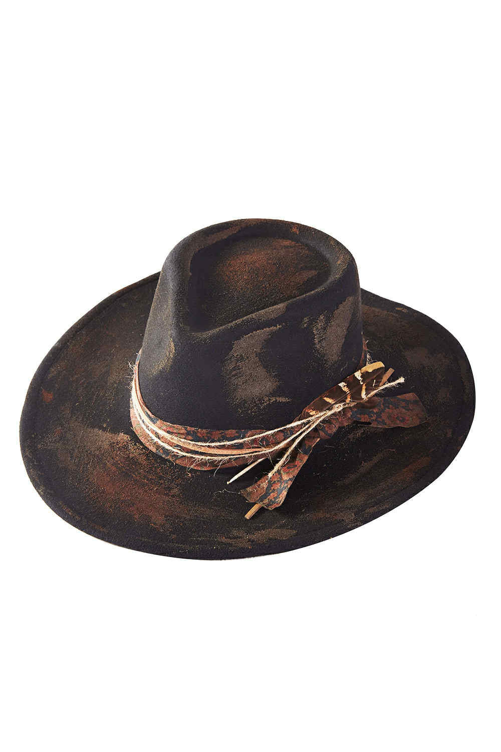 Vintage Versatile Shapeable Cowgirl & Fedora Hat