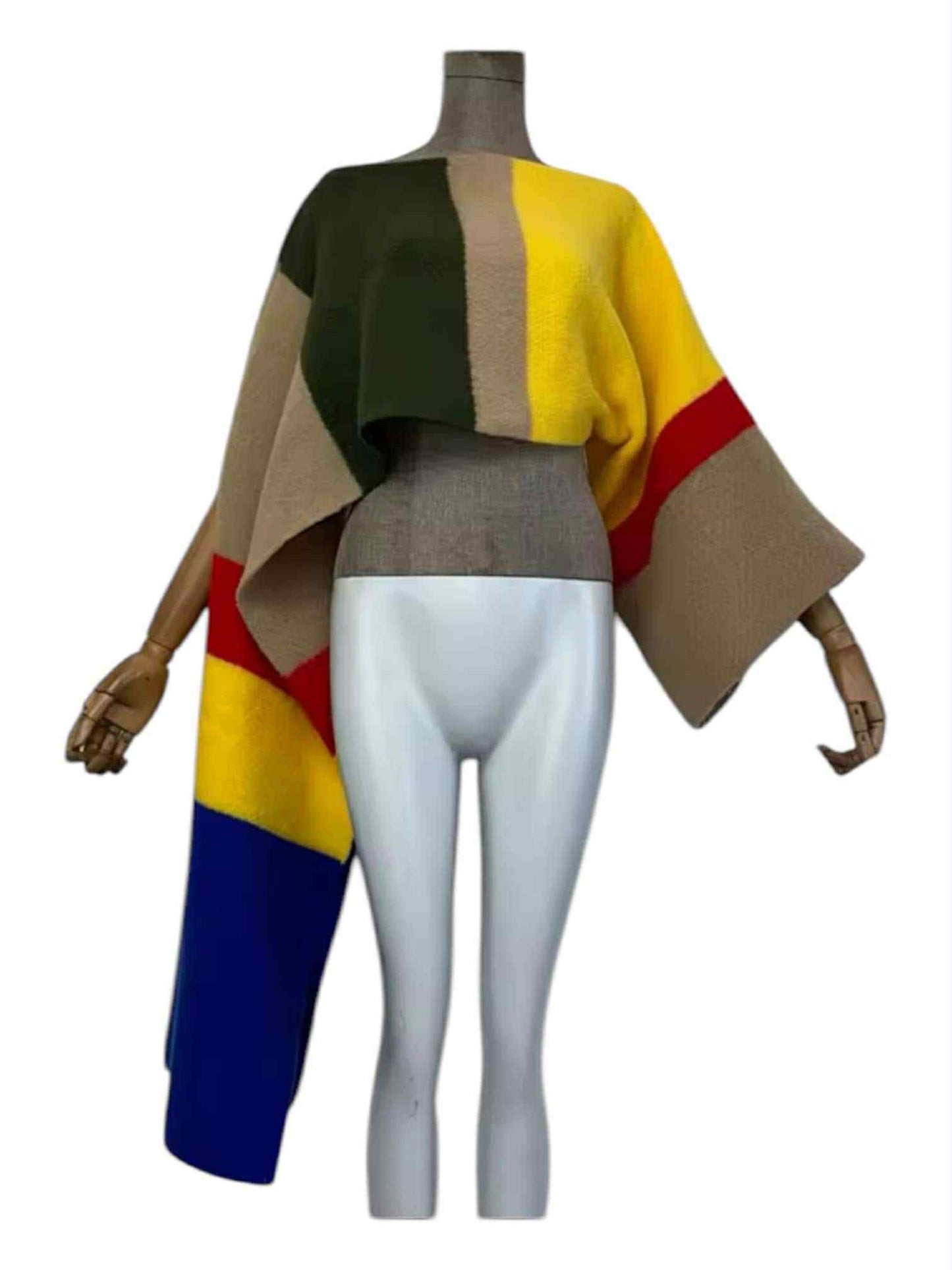 Striped Poncho